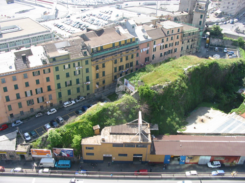 il promontorio di san benigno - la collina del promontorio di san benigno